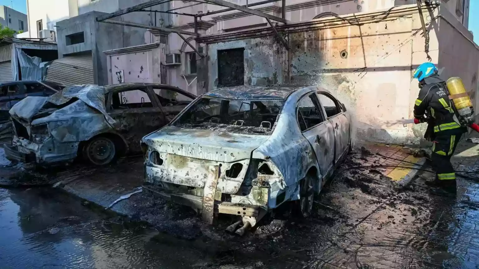 US and Iran exchange strikes across Middle East for second day in a row