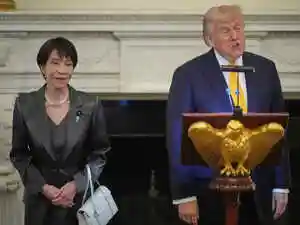 The United States and Japan announced Thursday a $40 billion project to build nuclear reactors in Tennessee and Alabama, after a meeting of the two countries'