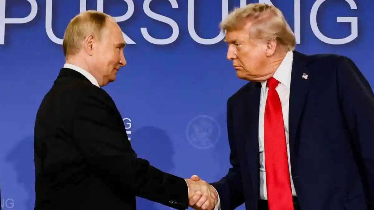US President Donald Trump praised his Russian counterpart, Vladimir Putin, for highlighting his efforts in resolving global crises. On Friday, Russia backed US President Donald Trump's candidature for the Nobel Peace Prize. Hours before the announcement of the winners, Moscow reportedly asserted that it appreciates Trump's efforts to stop the war in Ukraine.US President Donald Trump praised his Russian counterpart, Vladimir Putin, for highlighting his efforts in resolving global crises. On Friday, Russia backed US President Donald Trump's candidature for the Nobel Peace Prize. Hours before the announcement of the winners, Moscow reportedly asserted that it appreciates Trump's efforts to stop the war in Ukraine.Trump took to Truth Social and posted an appreciation post for Russian President. He wrote, “Thank you to President Putin!