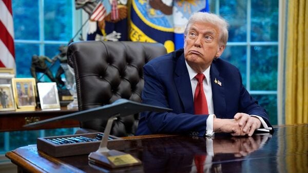 US President Donald Trump says, 