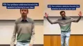 A heartwarming moment inside a classroom at The Wharton School in the US has taken over Instagram after a professor wrapped up the semester with an unexpected