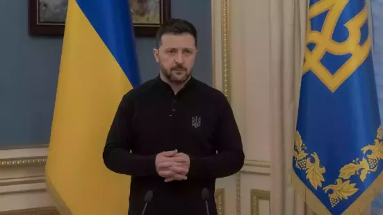 Ukrainian President Volodymyr Zelenskyy said that the US wants Ukraine to withdraw its troops from the Donbas region, and Washington would then create a