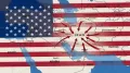 US President Donald Trump on Monday shared a map of West Asia on social media showing an American flag overlay and red arrows pointing towards Iran from
