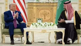 The US will sell F-35 fighter jets to Saudi Arabia, President Donald Trump told reporters ahead of a White House meeting with Saudi Crown Prince Mohammed bin