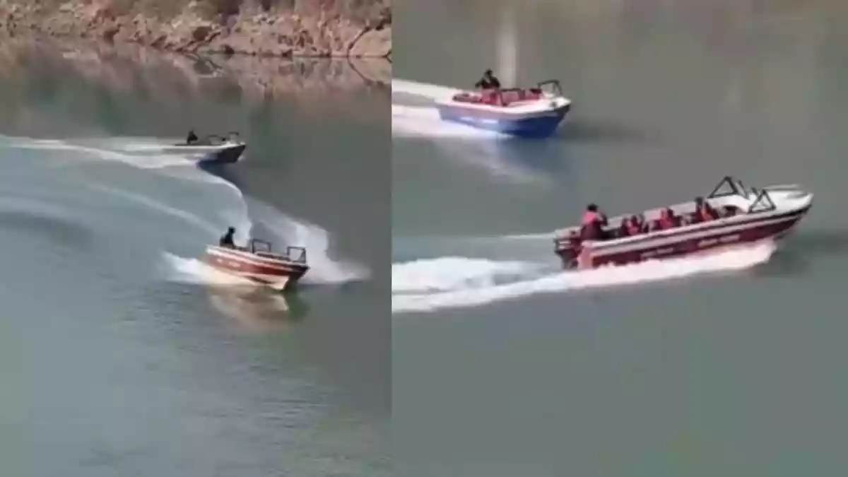 An incident near the Dhari Devi Temple in Uttarakhand has raised serious concerns about river safety rules. Two motorboats collided in the Alaknanda River