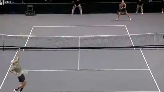 Fans questioned the motive behind the ‘Battle of the Sexes' event, beyond the broadcast ratings and money generated. Nick Kyrgios beat Aryna Sabalenka