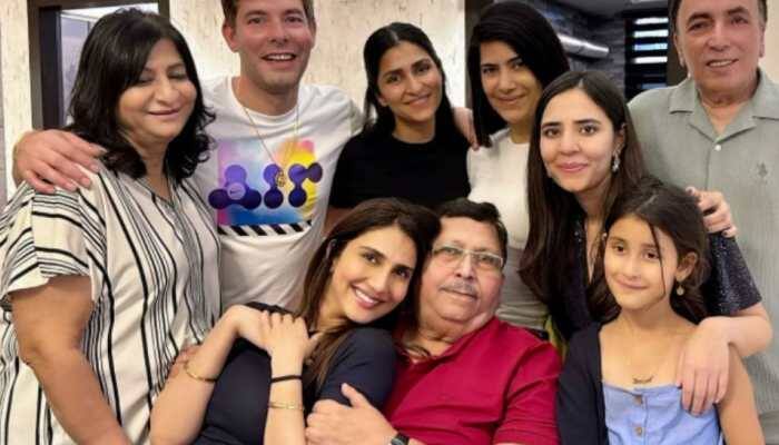 Vaani Kapoor, whose birthday falls on August 23, had a pre-birthday celebration with her family. She shared photos and a video on Instagram, describing it as a 