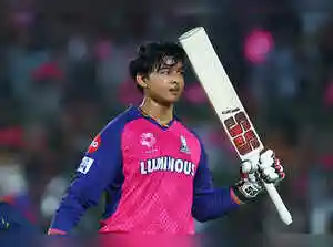 Fifteen-year-old Vaibhav Sooryavanshi achieved a remarkable feat in the Indian Premier League. He became the youngest and fastest player to reach 1