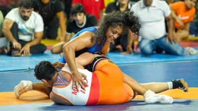 Vaishnavi Patil impressed with her speed and remarkable mat awareness at the selection trials for the forthcoming World Championships. She outsmarted her competitors one by one to secure her spot in the national team in the women's 65kg category for next month's Worlds in Zagreb.