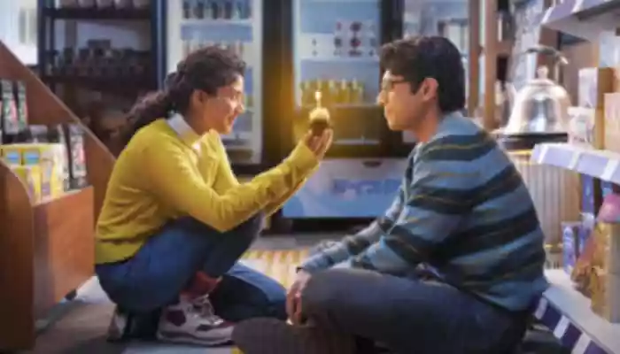 The Valentine’s Day poster of Ek Din showcases Junaid Khan and Sai Pallavi’s cosy winter romance, building excitement for the film’s May 1