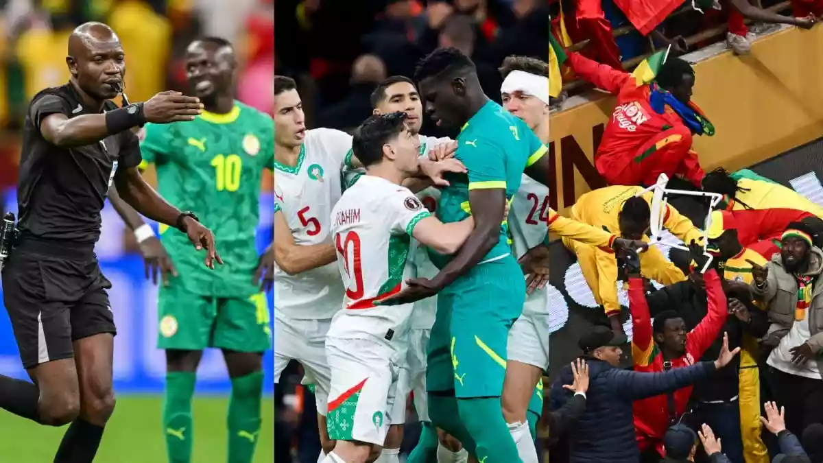 The Africa Cup of Nations final descended into chaos on Sunday night — and FIFA president Gianni Infantino was quick to step in