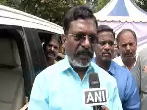 VCK leader Thol. Thirumavalavan criticized the Tamil Nadu government for not registering a case against actor Vijay regarding the Karur stampede, questioning police inaction. He alleged Vijay, influenced by BJP-RSS, is gaining political mileage by dividing INDIA alliance votes, especially minorities.