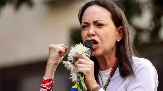 Venezuelan opposition leader Maria Corina Machado, who won the Nobel Peace Prize 2025, will be considered a “fugitive