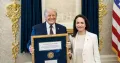Venezuelan Opposition leader María Corina Machado on Thursday presented her Nobel Peace Prize medal to United States President Donald Trump at the White