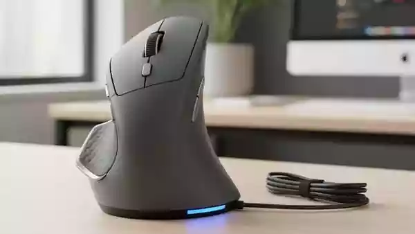 Vertical ergonomic mouse explained
