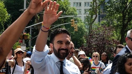Videos doing the rounds on social media shows Zohran Mamdani at the NYC Price March with a transgender flag in his hand. Favored mayoral candidate Zohran Mamdani was caught on video participating in the New York City Pride March. Videos doing the rounds on X shows Mamdani celebrating with a transgender flag in his hand. According to various X posts, he was accompanied by New York Attorney General Letitia James.