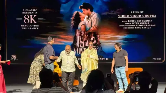 At the 56th International Film Festival of India on Saturday, veteran filmmaker Vidhu Vinod Chopra used his on-stage In Conversation session with screenwriter