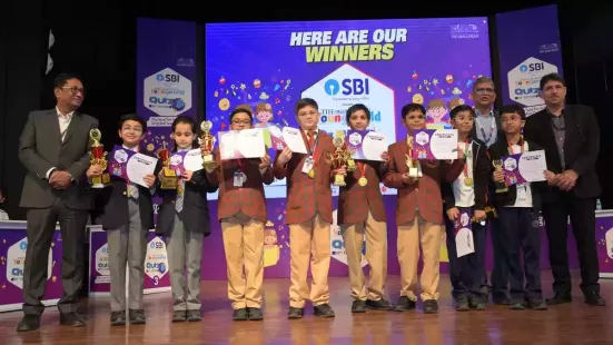 Tvisha S. Pandey and Suryansh Choudhry of hosts Bharatiya Vidya Bhavan Vidyashram clinched top honours in the junior category of The Hindu World School Quiz