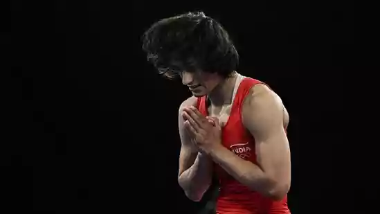 Vinesh Phogat has announced her return to wrestling, aiming for a medal at the LA Olympics after reflecting on her journey. Indian wrestler Vinesh Phogat