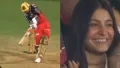 Virat Kohli’s no-look six vs CSK and Anushka Sharma’s reaction go viral. Watch the moment and full RCB vs CSK match highlights. Virat Kohli produced one of