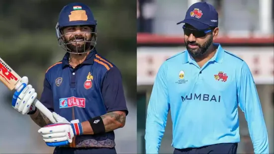 Ace Indian batter Virat Kohli and Rohit Sharma featured in the first two rounds of the Vijay Hazare Trophy earlier this week, a spectacle that drew thousands