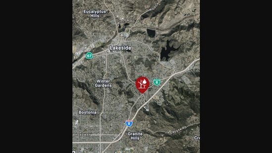 Visuals purportedly showing a massive fire near Los Coches in Lakeside, California, have surfaced on social media. According to CAL FIRE/San Diego County Fire, the blaze, which prompted evacuation orders for several areas, has been “stopped at 5.3 acres and is 5% contained.”