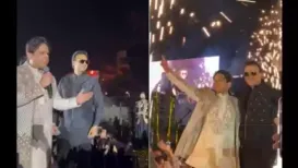 Bollywood actor and entrepreneur Vivek Oberoi, who also serves as co-founder of BNW Developments, joined fellow co-founder Ankur Aggarwal to light up the Dubai