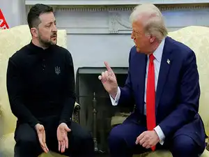 Volodymyr Zelenskyy is set to meet Donald Trump in Washington. Trump now wants a peace agreement, not just a ceasefire, to end the Russia-Ukraine war. This shift aligns with Vladimir Putin's stance. European leaders support Trump's efforts to stop the war. Zelenskyy seeks European involvement for security guarantees. A trilateral meeting with the US and Russia is under discussion.
