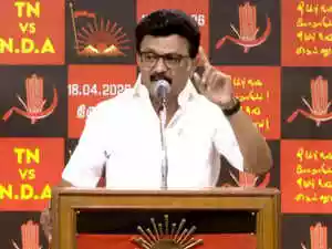 Tamil Nadu Chief Minister M K Stalin that casting votes for the NDA in the upcoming Assembly elections will impede the state's development