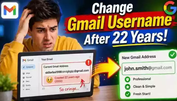 <strong>Gmail Username Change:</strong> Tech giant Google introduces a long-awaited Gmail username change feature, allowing users to update their