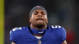 Reports claim Giants' Abdul Carter missed the first drive for watching porn in a team meeting, but the team says it was the coach's decision. He is not injured