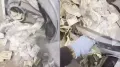 A bizarre incident involving a second-hand appliance has gone viral, leaving social media users both amused and unconvinced. The incident centres around a