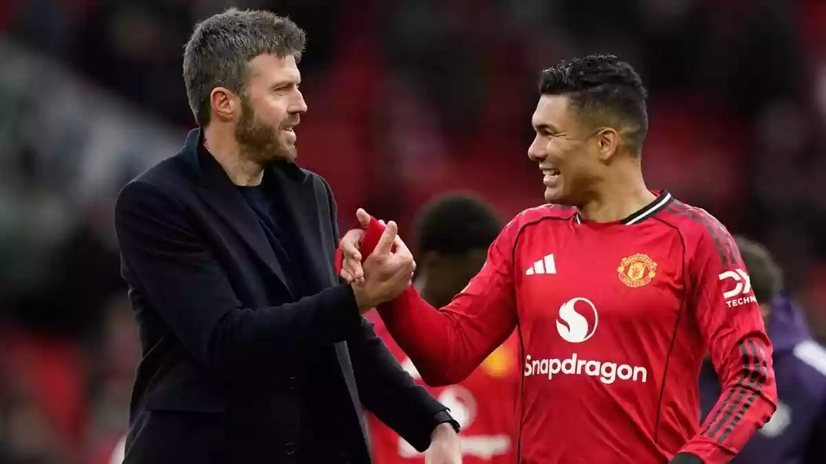 Former England footballer Wayne Rooney has said that Michael Carrick should be appointed as Manchester United’s full-time manager