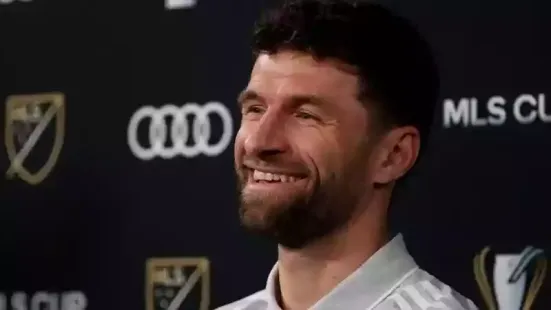 Thomas Muller just smiled when asked what it felt like to be cast as the 