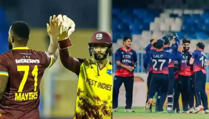 West Indies ended their T20I series against Nepal with a resounding 10-wicket win in Sharjah. After bowling Nepal out for 122, thanks to Ramon Simmonds' 4/15, openers Amir Jangoo (74*) and Ackeem Auguste (41*) chased the target in 12.2 overs to seal consolation victory.