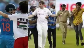 A pitch invader interrupting Kohli's Ranchi century highlights the strict fines, arrests, and long-term bans India imposes on anyone breaching cricket stadium