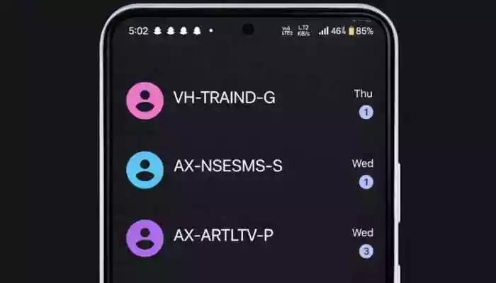 <strong>SMS codes meaning:</strong> These letters are part of the SMS classification system used by operators. With this