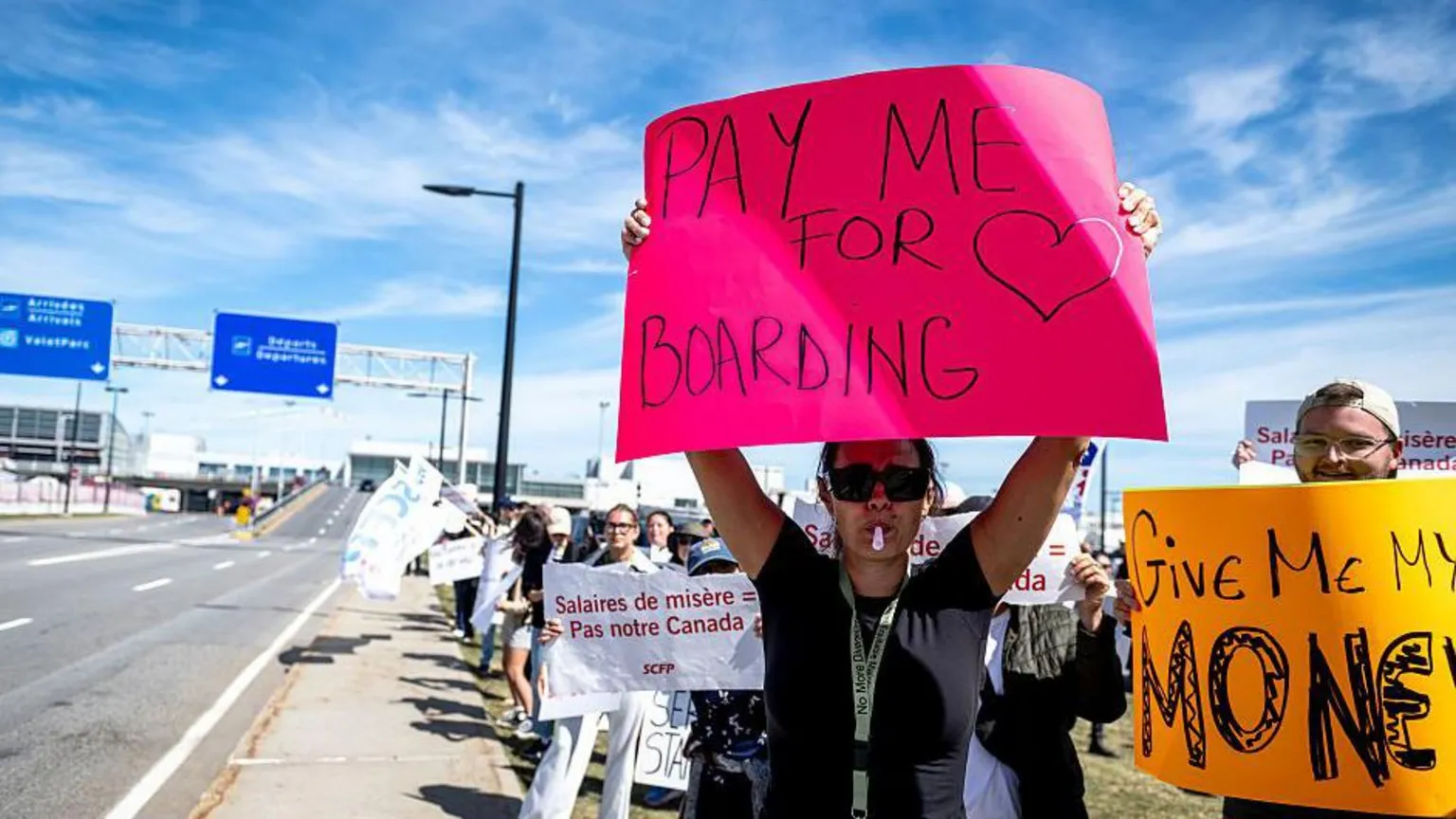 When Air Canada flight attendants walked off the job earlier a week ago, they had one rallying cry: 