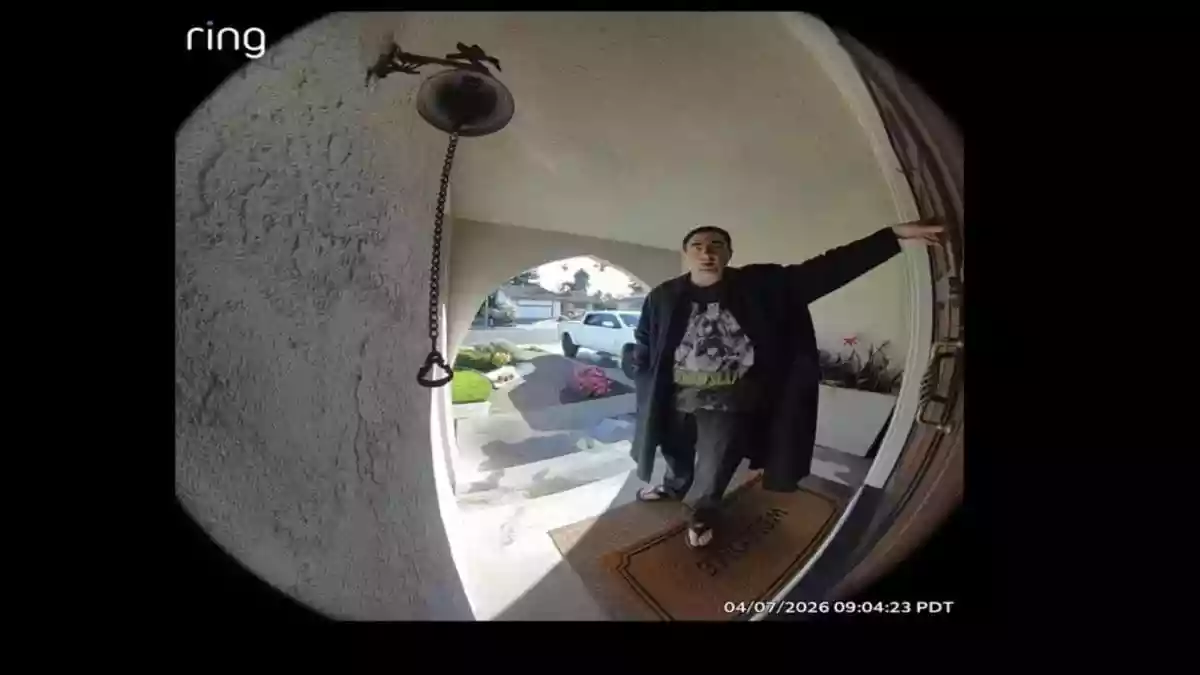 A home security camera in Northern California has captured a disturbing break-in that is now being widely shared online. According to the Los Angeles Times