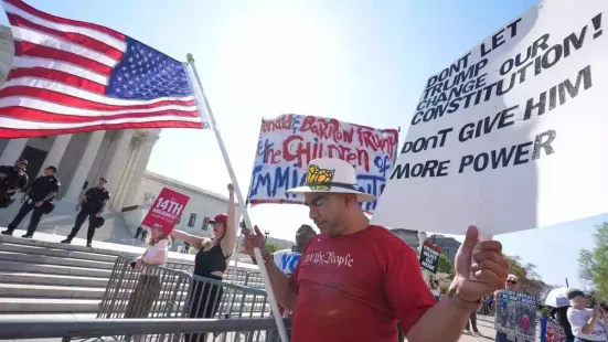 People spoke in whispers and craned their necks on Wednesday (April 1, 2026) as President Donald Trump broke with all sitting Presidents before him and took a