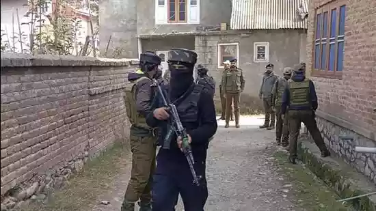 Nearly 10 people, including three government employees, have been picked up for questioning from various parts of the Kashmir Valley in connection with the