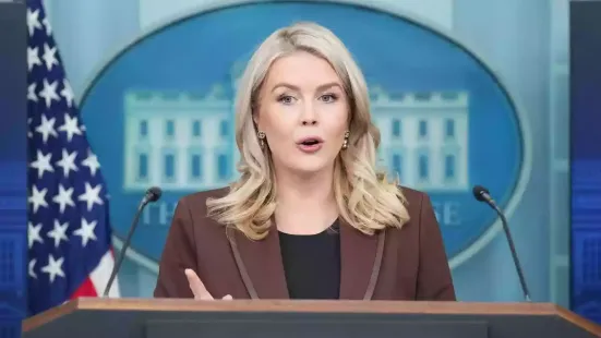 White House Press Secretary Karoline Leavitt on Wednesday (November 12, 2025) accused Democrats of plunging the United States into the most extended government