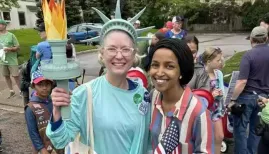 Ilhan Omar, born in Mogadishu, Somalia, in 1982, came to the United States as a refugee after fleeing civil war. US President Donald Trump has unleashed a