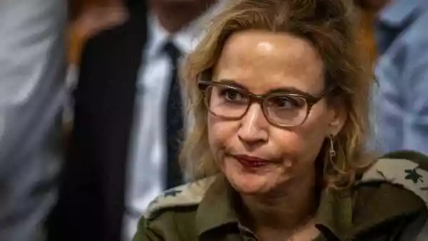 Maj. Gen. Yifat Tomer-Yerushalmi, who until last week served as the chief military advocate general of the Israel Defense Forces (IDF)