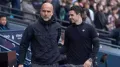 With five games to go, </b>Manchester City</b> and </b>Arsenal</b> are only separated on goals scored at the top of the Premier League