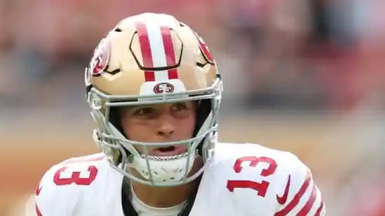 Why are Brock Purdy and Ricky Pearsall not playing vs Falcons