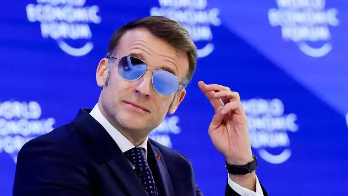 Under the flashy lights of Davos – where statement suits, policy jargon, and panel discussions dominate – French President Emmanuel Macron stood