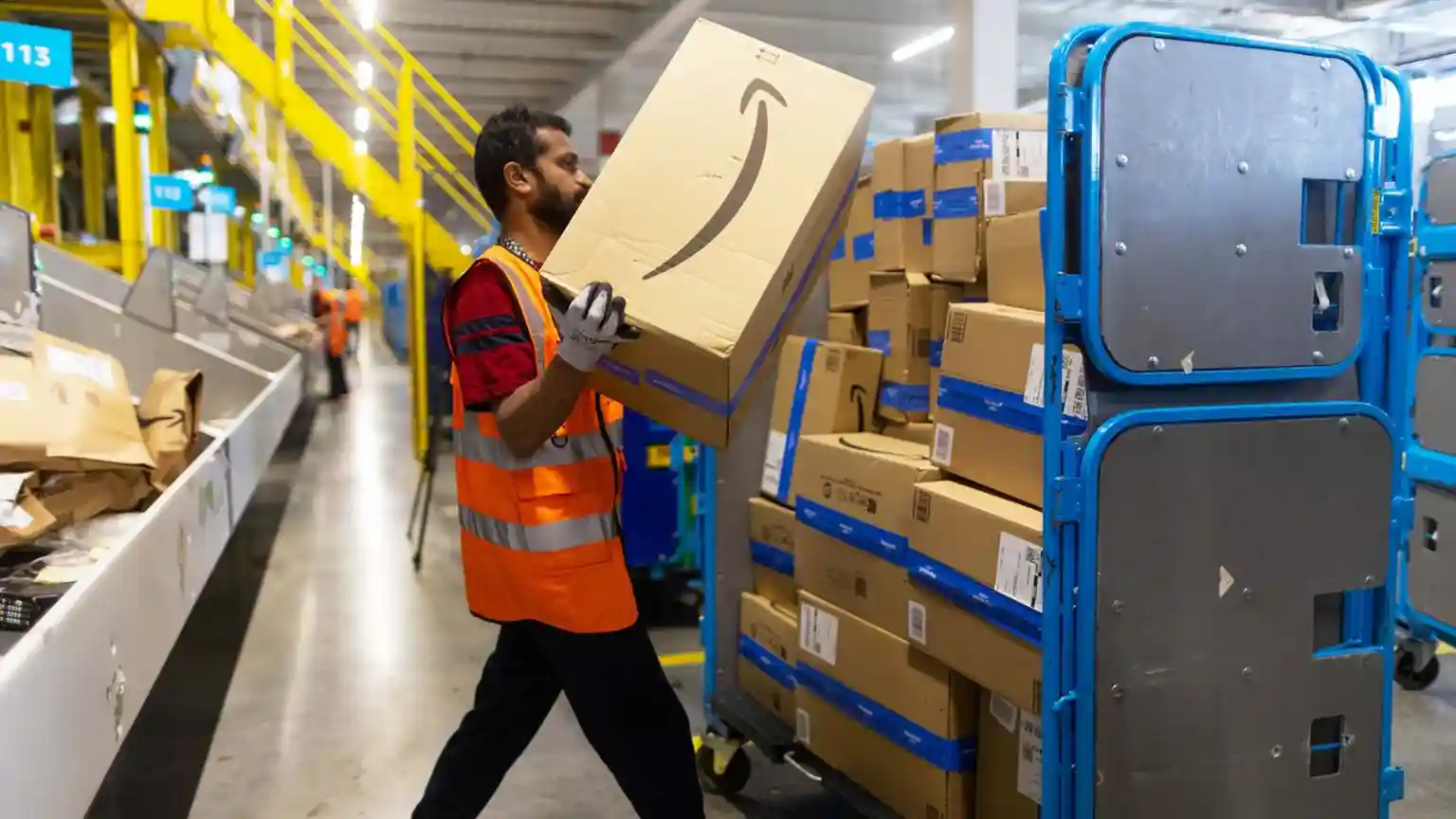 Vitamins, repair tape and a jar of mango chutney - just some of what my household bought last month via Amazon's sprawling online shopping platform