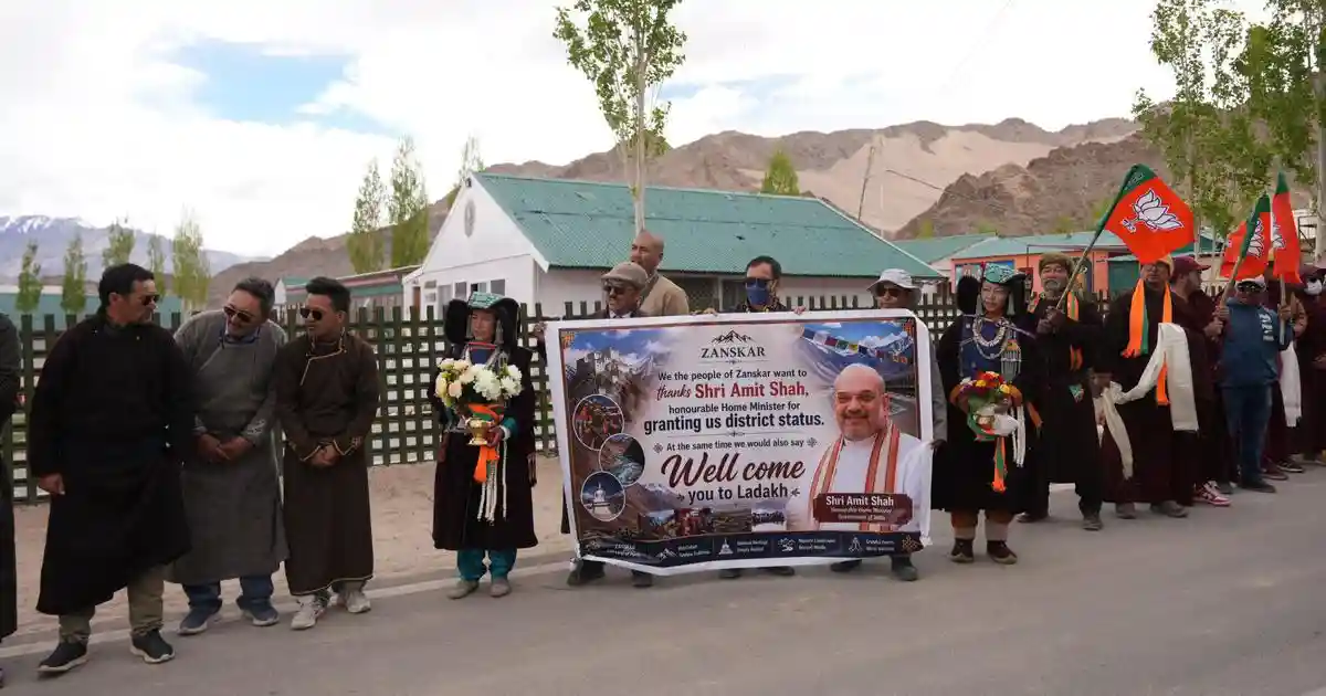 Last month, five new districts were officially added to the Union territory of Ladakh. The Centre had approved the creation of the districts in 2024
