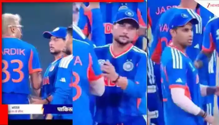 Hardik Pandya and Suryakumar Yadav confronted Kuldeep Yadav after India beat Pakistan. Here’s what triggered the heated moment. India’s emphatic 61-run